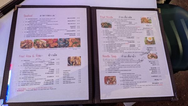Menu photo 1 The Original Khun Dang Thai Restaurant Van Nuys, CA