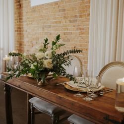 Venue 142 - Sweetheart farmhouse table.