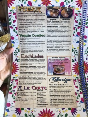 Menu photo 3 Romo's Mexican Resturant Crossville, TN Menu photo 3 Romo's Mexican Resturant Crossville, TN