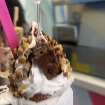 Turn Dough - Brownie Ice Cream cone with cinnamon and sugar - Ice Cream & Frozen Yogurt Near Me - Los Angeles, California Turn Dough - Brownie Ice Cream cone with cinnamon and sugar - Ice Cream & Frozen Yogurt Near Me - Los Angeles, California
