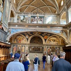 San Maurizio al Monastero Maggiore - View from the back of Nun's Chapel
