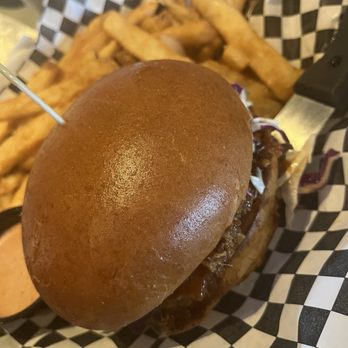 Colton's Social House - Thai chili chicken sandwich and fries! - New American Near Me - Clovis, California Colton's Social House - Thai chili chicken sandwich and fries! - New American Near Me - Clovis, California