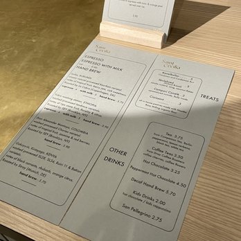 Saint Cecilia - Menu - Coffee & Tea Near Me - Victoria, British Columbia