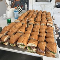 Truck’d Up Barbecue - Prepping 100+ Grilled Tri Tip Sliders for a local event!!!