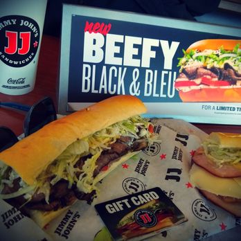 Jimmy John's - a beefy black and blue sandwich - Fast Food Near Me - Southgate, Michigan