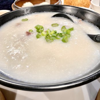 Dim Dim Sum - Duck egg and pork congee - Dim Sum Near Me - Windermere, Florida