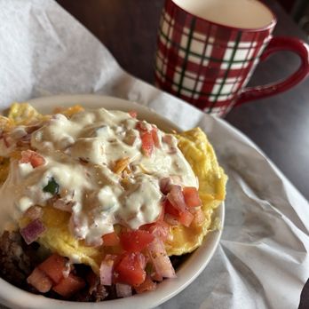 Bean There Coffee Shoppe - Breakfast burrito bowl with sausage. $8.00. - Coffee & Tea Near Me - Robbinsdale, Minnesota