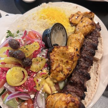 Lemon Zest - Combo #1 Beef Lule Kabob and chicken kabob - Mediterranean Near Me - Northridge, California