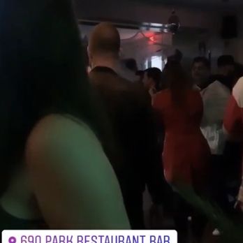 690 Park Restaurant Bar & Lounge - crowded bar - Chicken Wings Near Me - Cliffside Park, New Jersey