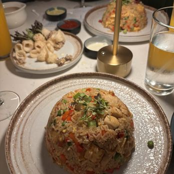 Fusionista - Arroz Chaufa chicken and calamari - Peruvian Near Me - Montclair, New Jersey