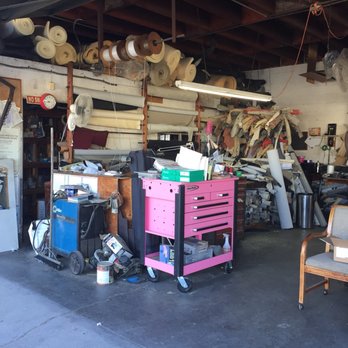 Tito Auto Trim - Interior of work area. - Auto Repair Near Me - Rosemead, California Tito Auto Trim - Interior of work area. - Auto Repair Near Me - Rosemead, California