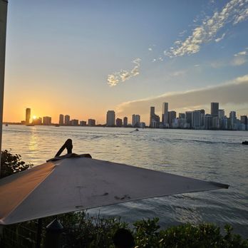 Rusty Pelican - Miami - Cityscape view - Seafood Near Me - Key Biscayne, Florida