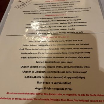 Sangria 71 - 3 course dinner - Spanish Near Me - Williston Park, New York