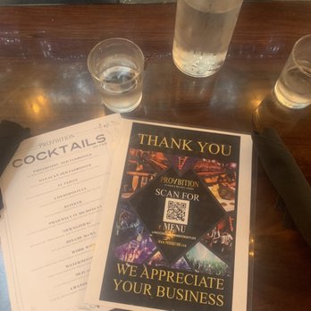 ProAbition - The menu - New American Near Me - Riverside, California ProAbition - The menu - New American Near Me - Riverside, California