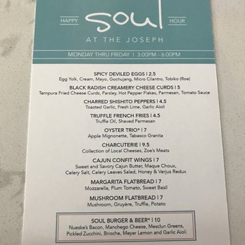 Soul at The Joseph - Breakfast & Brunch Near Me - Columbus, Ohio