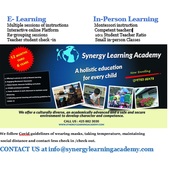 Synergy Learning Academy - Child Care & Day Care Near Me - Issaquah, Washington Synergy Learning Academy - Child Care & Day Care Near Me - Issaquah, Washington