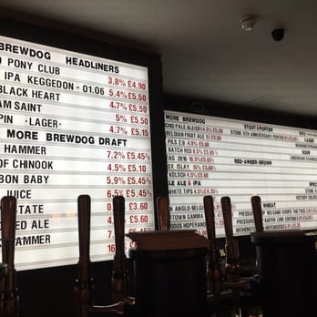BrewDog Shepherd's Bush - The bar! - Pubs Near Me - London, XGL