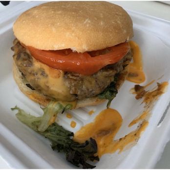 Toasted - Impossible burger with vegan cheese - Vegan Near Me - Winter Park, Florida