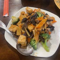 tofu dish from chinese menu