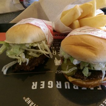 Fatburger - Regular fat burger order with fries. - Burgers Near Me - Aurora, Colorado Fatburger - Regular fat burger order with fries. - Burgers Near Me - Aurora, Colorado