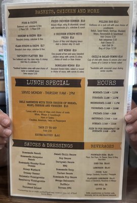 Menu photo 1 Littlerock Saloon Olympia, WA Menu photo 1 Littlerock Saloon Olympia, WA