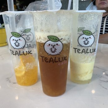 Tealux® Cafe - Meadow Islander Mango Smoothie - Bubble Tea Near Me - Norfolk, Virginia