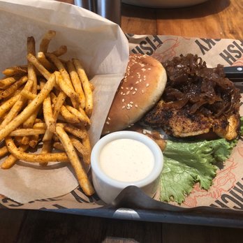 Tricky Fish - Blackened Cod signature sandwich - Seafood Near Me - Richardson, Texas