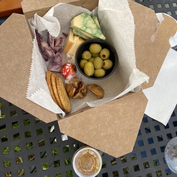 Big Door Vineyards - Small charcuterie "board" - Wineries Near Me - White, Georgia