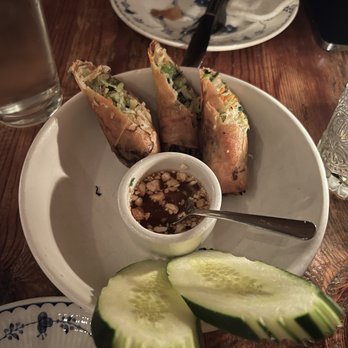 Bida Manda - Sao Noys Crispy Spring Rolls Dinner - Laotian Near Me - Raleigh, North Carolina