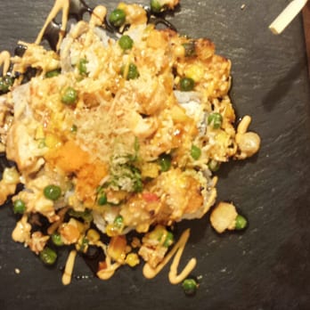 Chobop - Seafood Dynamite top view. - Sushi Bars Near Me - Costa Mesa, California