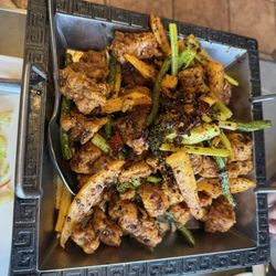 Hot & spicy dried pot with pork spare ribs