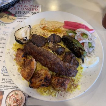 WTFalafel - #15 Tour of Beirut Combo Plate - Falafel Near Me - Moreno Valley, California WTFalafel - #15 Tour of Beirut Combo Plate - Falafel Near Me - Moreno Valley, California