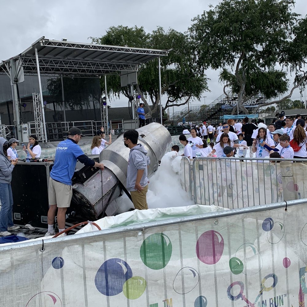 Bubble Run - Another machine not working properly.. - Races & Competitions Near Me - Pomona, California