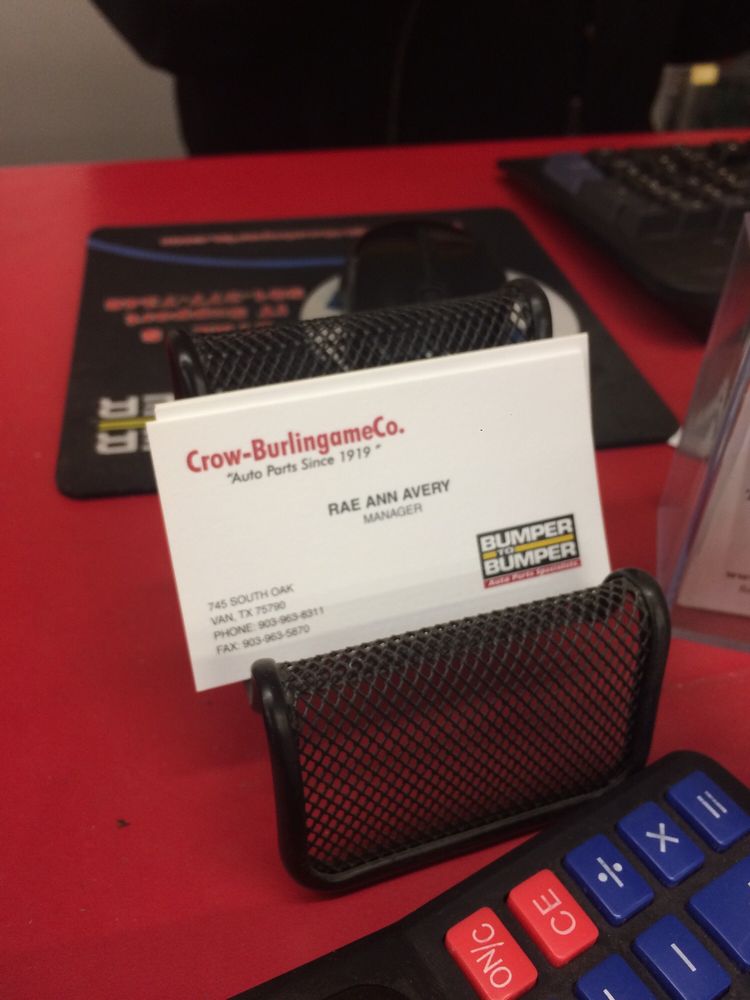 BUMPER TO BUMPER AUTO PARTS 906 S Main St, Lindale, Texas Auto