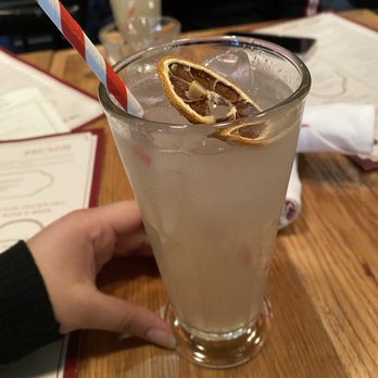 Homer St. Cafe and Bar - Lavender cocktail with a gin base - Canadian (New) Near Me - Vancouver, British Columbia