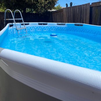 JV Pool Solutions - Above ground pool that Jesus made look brand new! - Pool & Hot Tub Service Near Me JV Pool Solutions - Above ground pool that Jesus made look brand new! - Pool & Hot Tub Service Near Me