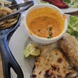 Nan breastfeeding the amazing dips, sau es, yogurt curry, hot griddle plate grilled veggies perfectly seasoned, amazing chicken n appeti Nan breastfeeding the amazing dips, sau es, yogurt curry, hot griddle plate grilled veggies perfectly seasoned, amazing chicken n appeti