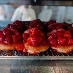 The Donut Man - Strawberry glaze