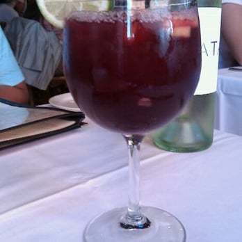 Cafe Santorini - red wine sangria - Italian Near Me - Pasadena, California