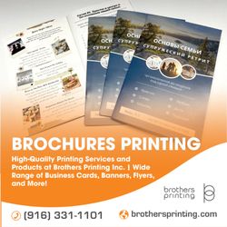 Brothers Printing - Transform your marketing strategy with our premium brochure printing services! At Brochures Printing, we specialize in creating eye-catching