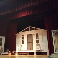 Laxalt Auditorium- Warren Nelson Building - To kill a mockingbird bird stage