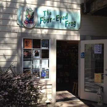 Four-Eyed Frog Books - Four Eyed Frog is tucked away in a corner of the Cypress Village shops. You can't see it from the street. - Bookstores Near Me - Gualala, California Four-Eyed Frog Books - Four Eyed Frog is tucked away in a corner of the Cypress Village shops. You can't see it from the street. - Bookstores Near Me - Gualala, California