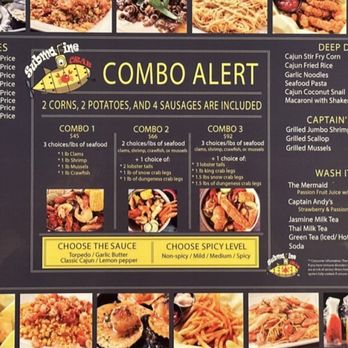 The Submarine Crab - Menu - Seafood Near Me - Hawthorne, California