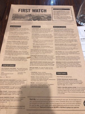 Menu photo 8 First Watch Creve Coeur, MO Menu photo 8 First Watch Creve Coeur, MO