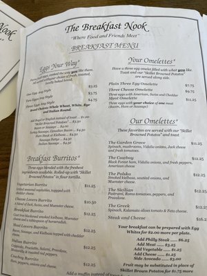 Menu photo 6 The Breakfast Nook North Haven, CT