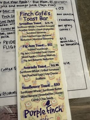 Menu photo 4 Purple Finch Cafe Bedford, NH Menu photo 4 Purple Finch Cafe Bedford, NH
