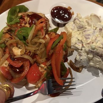 Gaslamp BBQ - Chicken Platter w/ side of Potato salad - Sports Bars Near Me - San Diego, California