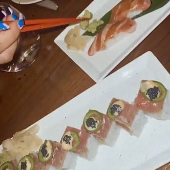 Komodo Miami - Spicy Albacore Tuna* Truffled Honey Salmon* - Asian Fusion Near Me - Miami, Florida Komodo Miami - Spicy Albacore Tuna* Truffled Honey Salmon* - Asian Fusion Near Me - Miami, Florida