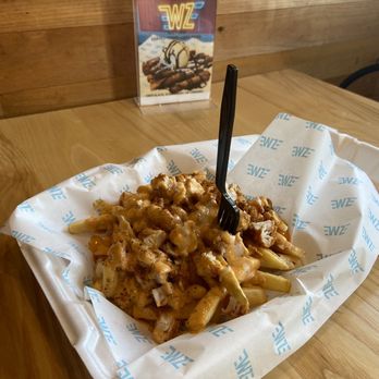 Wing Zone - Decided to have one of their secret menu items and WOW these loaded fries are amazing. - Chicken Shop Near Me - Redlands, California