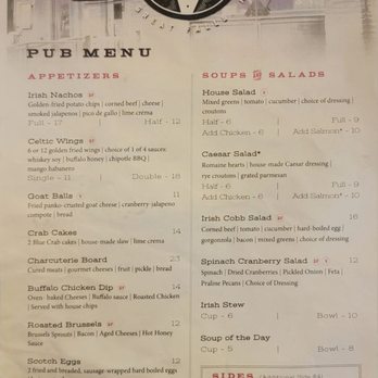 Celtic Cowboy - Appetizers - Irish Near Me - Great Falls, Montana